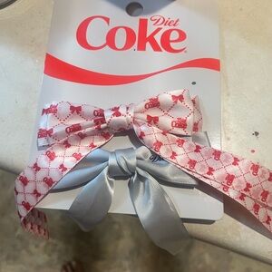 Diet Coke Hair Bows Set from target collab